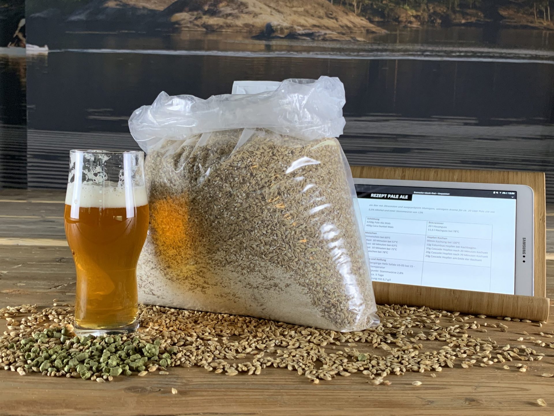 Pale Ale Bier Rezept zum selber brauen Gastro Brennecke Blog