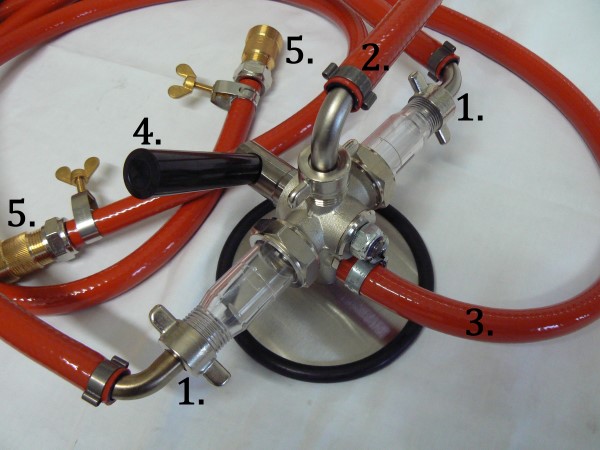 Mechanisches Reinigungsgerät für die Bierleitungsreinigung 