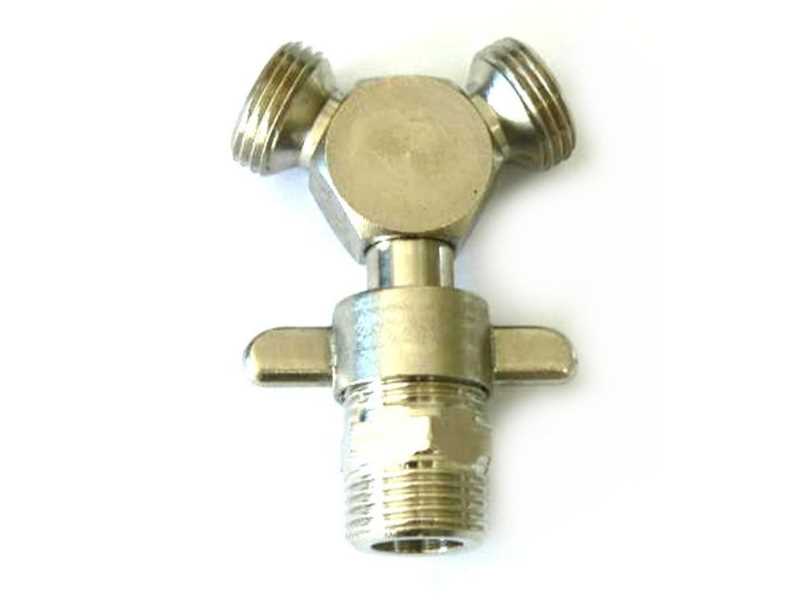 Y Stück 3x 5/8" AG für die Bierleitungsreinigung Y Stück 3x 5/8" AG für die Bierleitungsreinigung