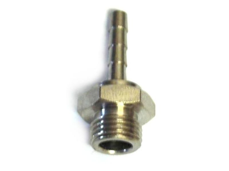 Einschraubtülle 4mm mit 1/4" Außengewinde Einschraubtülle 4mm mit 1/4" Außengewinde