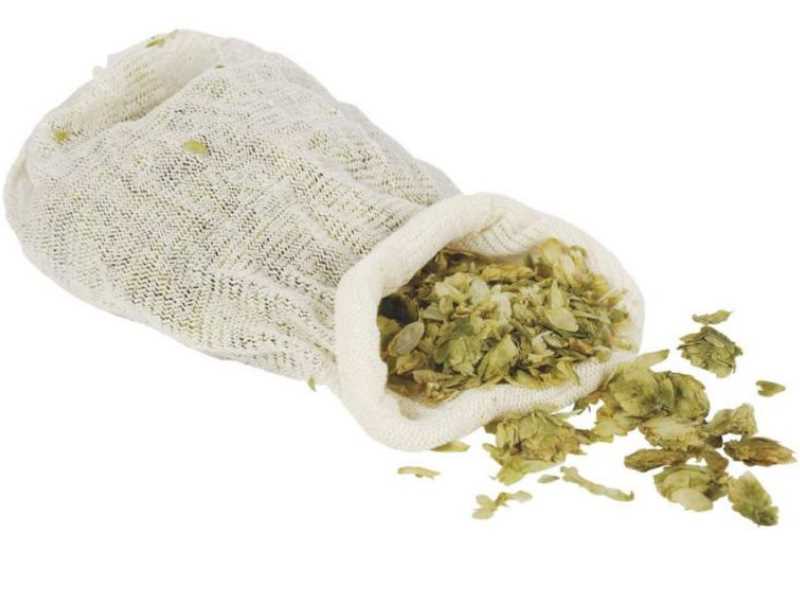 10 hop boil sacks Hop boiling when brewing beer in a boil sack