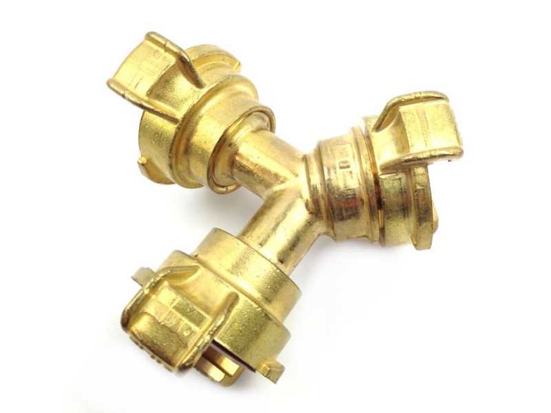 Geka Plus Abzweigstück Y-Stück (Klauenweite 40mm) passend von 3/8" bis 1 1/2" Geka Plus Abzweigstück Y-Stück (Klauenweite 40mm) passend von 3/8" bis 1 1/2"