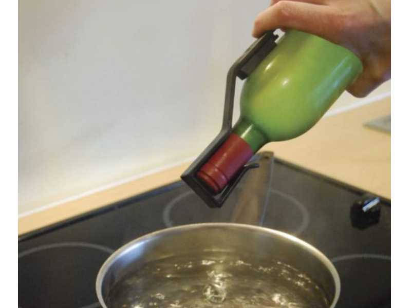 Schrumpfhilfe für Schrumpfkapseln Schrumpfhilfe für Schrumpfkapseln