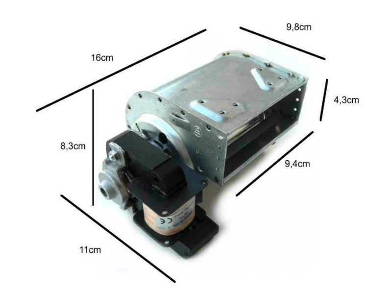 Roller fan Cross-flow fan 90mm roller