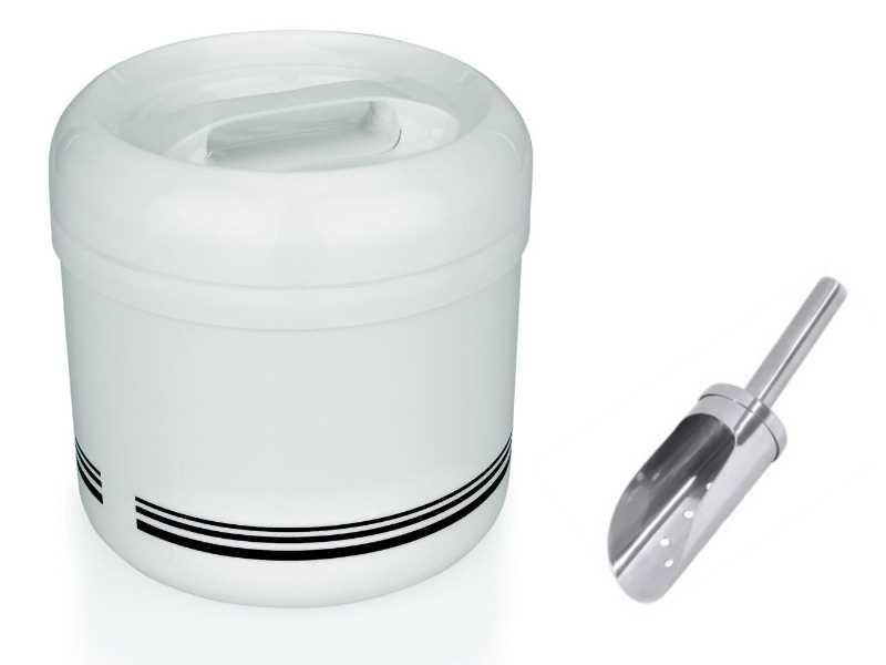 Eiswürfelbehälter mit Deckel 4 Liter + kleine Eisschaufel Eiswürfelbehälter mit Deckel 4 Liter + kleine Eisschaufel