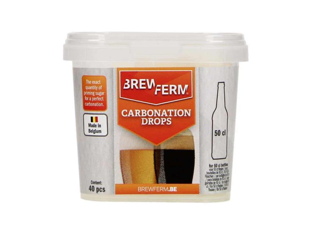 Brewferm Carbonation Drops für 50 cl - 40 Stück Brewferm Carbonation Drops für 50 cl - 40 Stück