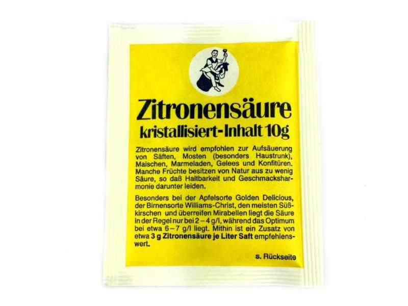 Arauner Zitronensäure 10g