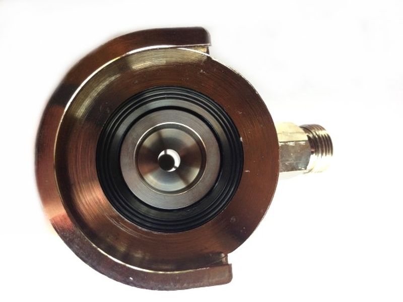 Bier Fitting Flach für 9 L Reinigungsbehälter Edelstahl Bier Fitting Flach für 9 L Reinigungsbehälter Edelstahl