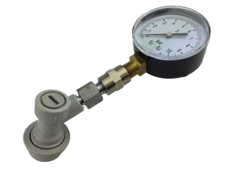 NC keg pressure tester / pressure gauge (X)