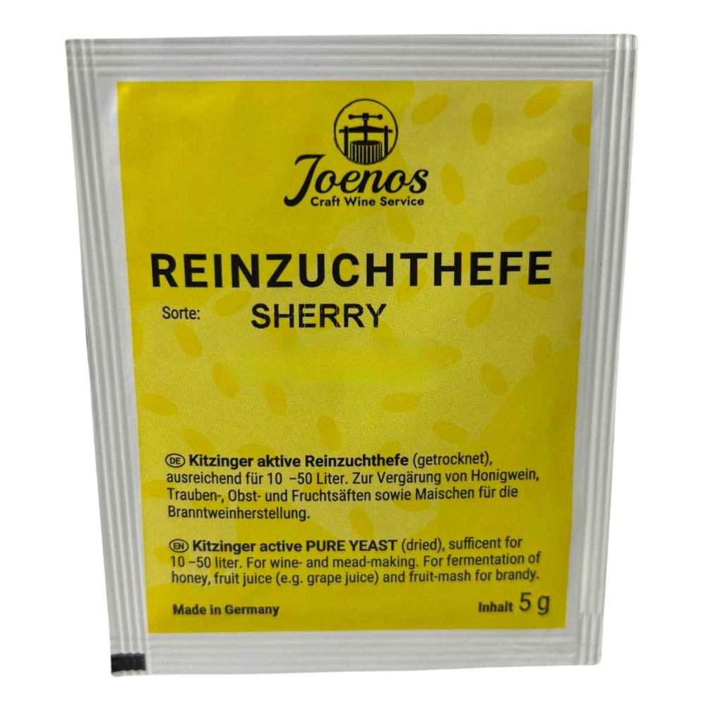 Sherry Weinhefe 5g – Dessertwein & Sherry Stil