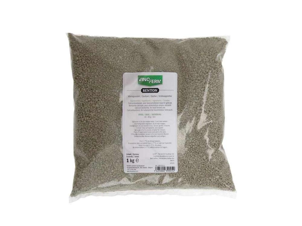 Klärungsmittel Bentonit VINOFERM 1kg Klärungsmittel Bentonit VINOFERM 1kg