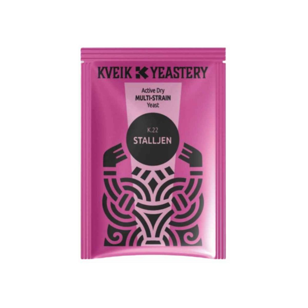 Kveik Hefe Stalljen K.22 7 g Trockenhefe - Kveik Yeastery Kveik Hefe Stalljen K.22 7 g Trockenhefe - Kveik Yeastery