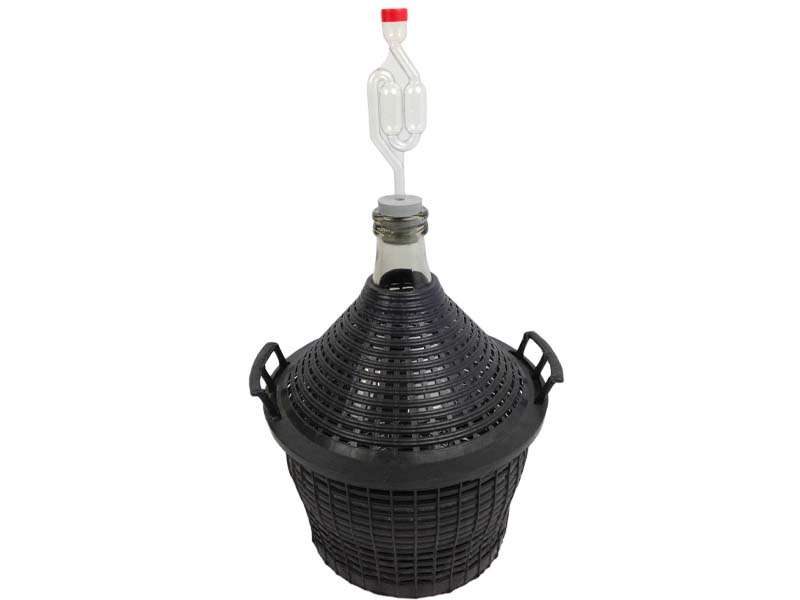 Starter set for making wine yourself with 10L large fermentation balloon