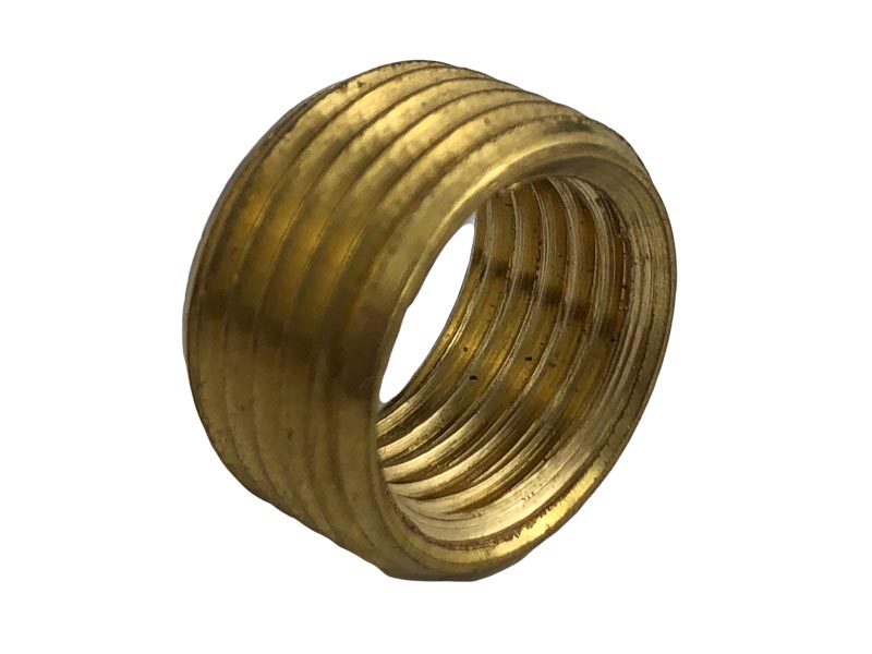 Übergangsstück 1/2" IG auf 3/4 AG Messing Übergangsstück 1/2" IG auf 3/4 AG Messing