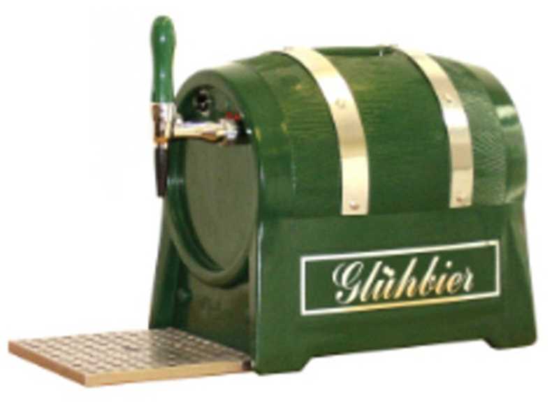 Glühbierzapfanlage, 3 KW, 35 l/h, 1 Zapfhahn, mit Luftkompressor , Fassform von Schankanlagen Koch Glühbierzapfanlage, 3 KW, 35 l/h, 1 Zapfhahn, mit Luftkompressor , Fassform von Schankanlagen Koch