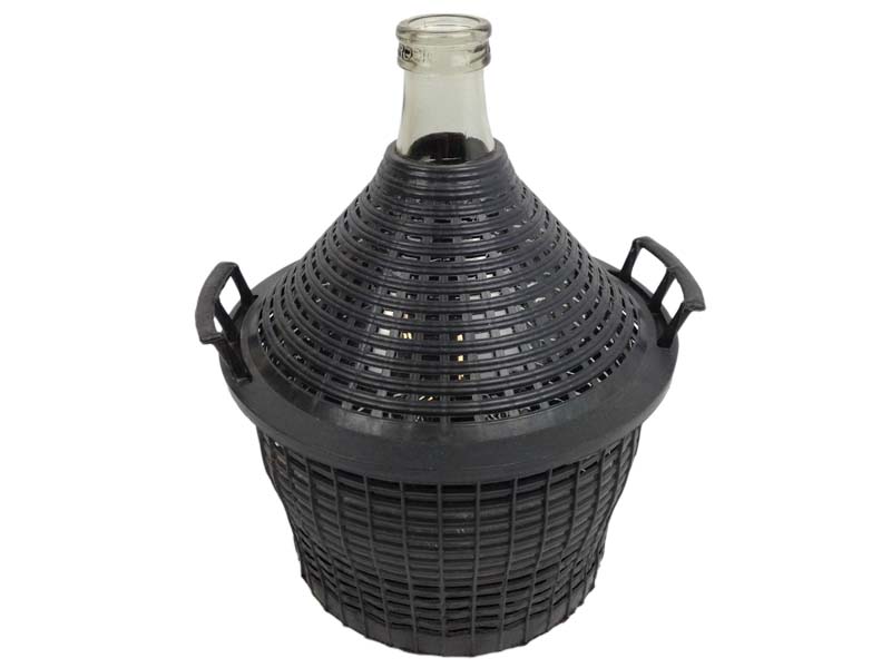 Fermentation balloon Wine balloon Fermentation bottle 15 l liter with basket