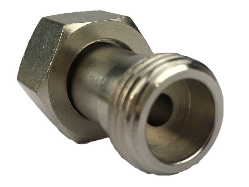 Adapter Verbinder von 5/8 Zoll IG sechskant auf 1/2 Zoll AG (X) Adapter Verbinder von 5/8 Zoll IG sechskant auf 1/2 Zoll AG (X)