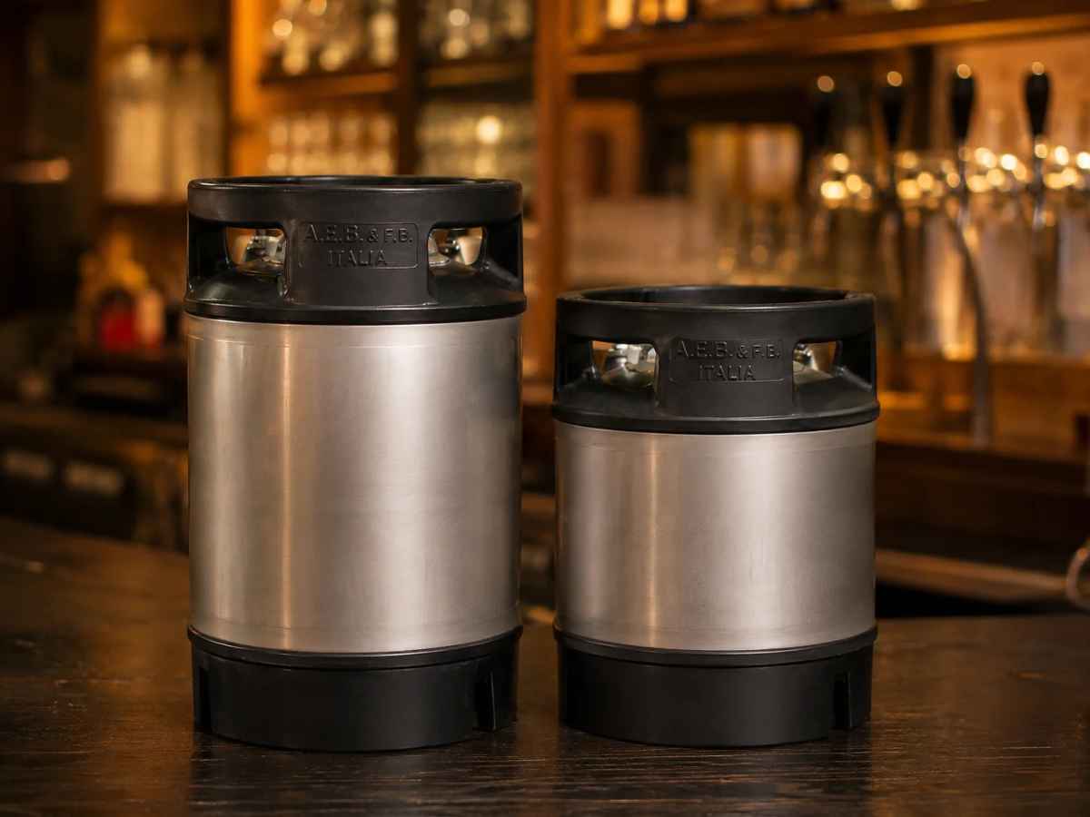 Gebrauchte NC Kegs aus Edelstahl in 9 und 19 Liter