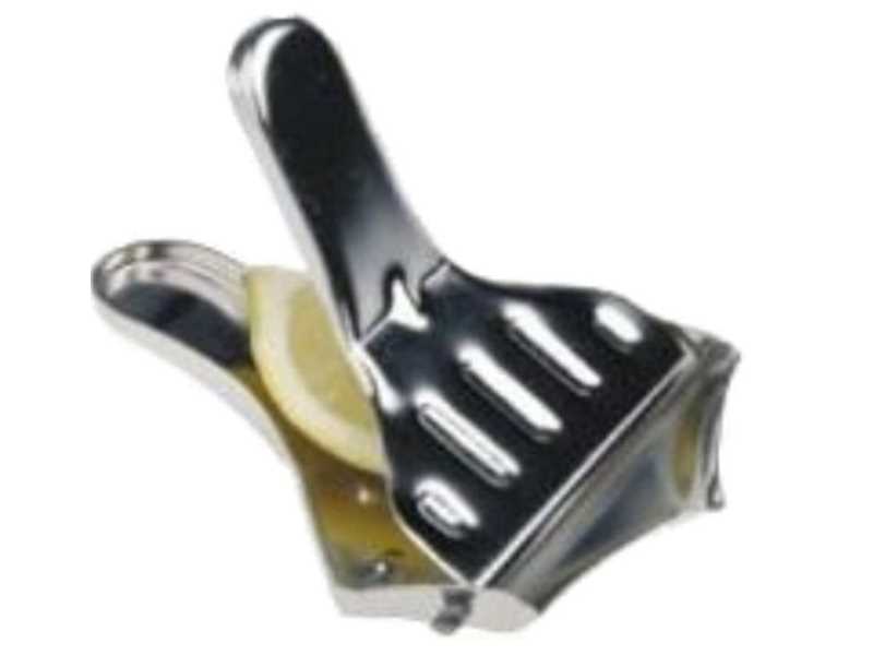 2x Zitronen Schnitzelpresse Zitronenpresse leichte einfache Ausführung 2x Zitronen Schnitzelpresse Zitronenpresse leichte einfache Ausführung