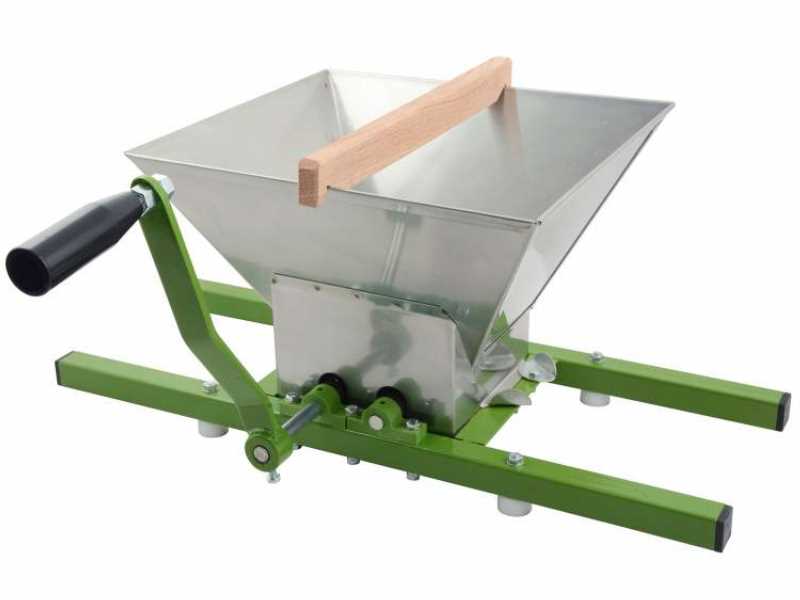 Obstmühle grün 7 l mit Edelstahltrichter Obstmühle grün 7 l mit Edelstahltrichter