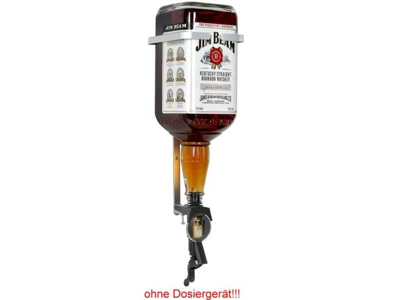 Flaschenhalterung für 4,5 Liter Jim Beam Flaschen Flaschenhalterung für 4,5 Liter Jim Beam Flaschen