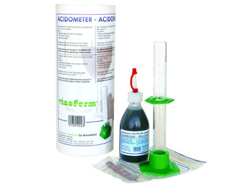 Acidometer set VINOFERM complete