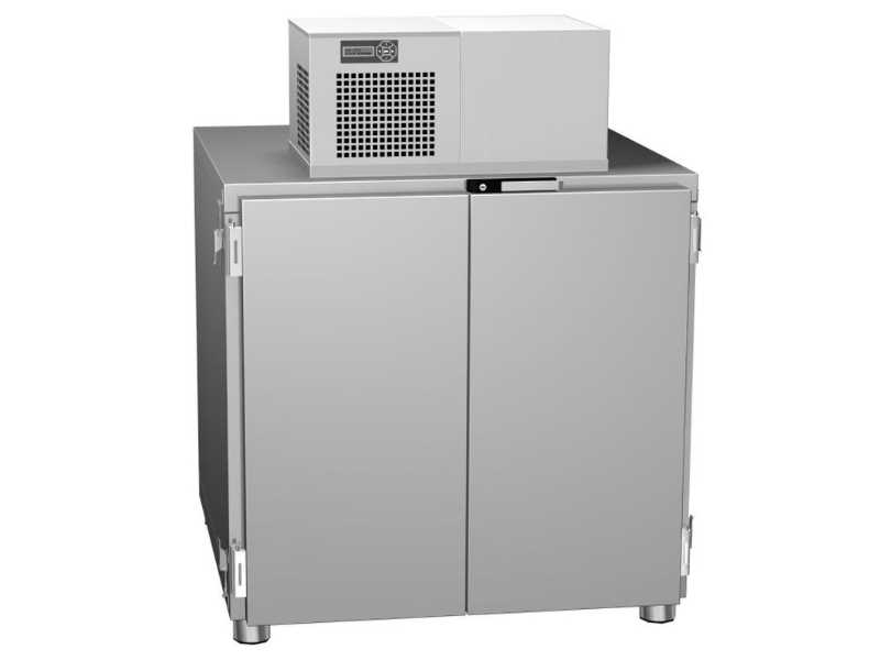 Stainless steel keg cooler for 4 kegs with cooling kit