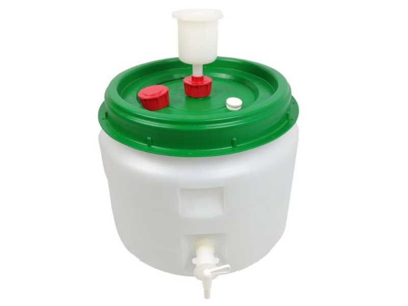 Starterset zum Wein selber machen mit Gärfass 30l gross Starterset zum Wein selber machen mit Gärfass 30l gross