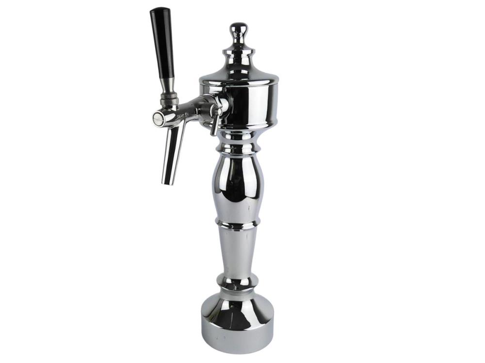 Schanksäule flämische Form 1 leitig in chrom mit P3500 Schanksäule flämische Form 1 leitig in chrom mit P3500