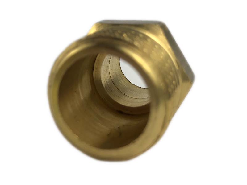 Doppelnippel Verbinder 1/2" AG auf 3/8" AG messing Doppelnippel Verbinder 1/2" AG auf 3/8" AG messing