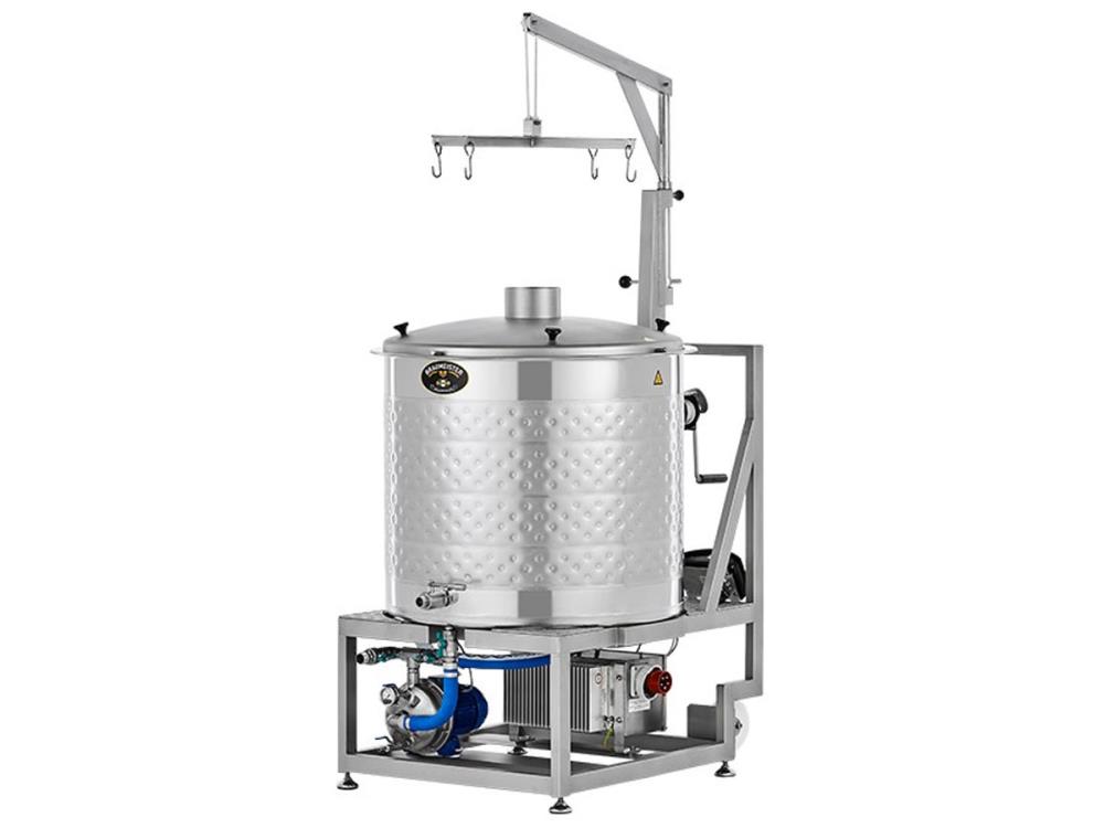 Speidels Braumeister Speidel for 200 liter brewing process with fully automatic brewing control