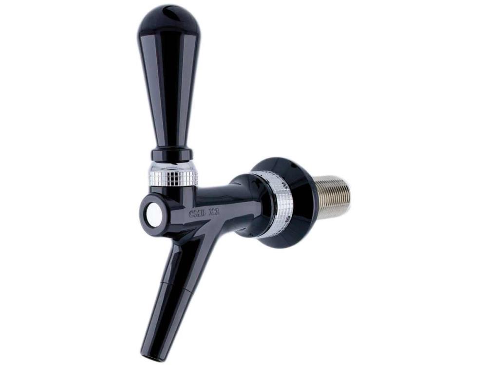 Zapfhahn X2 7mm manuell sw CR Kolbenschankhahn Zapfhahn X2 7mm manuell sw CR Kolbenschankhahn