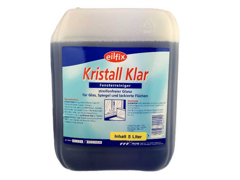 Kristall Klar Glasreiniger 5Liter