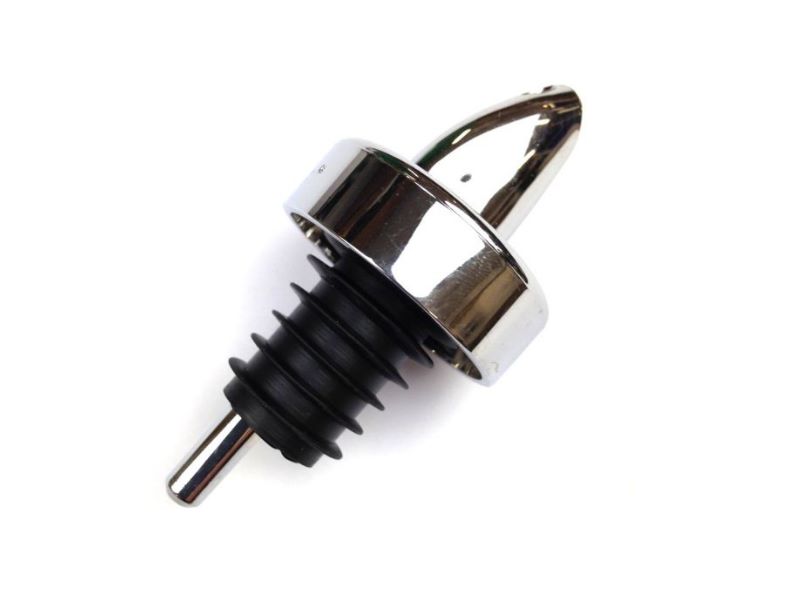 permanent Ausgiesser in chrom mit Stopfunktion permanent Ausgiesser in chrom mit Stopfunktion