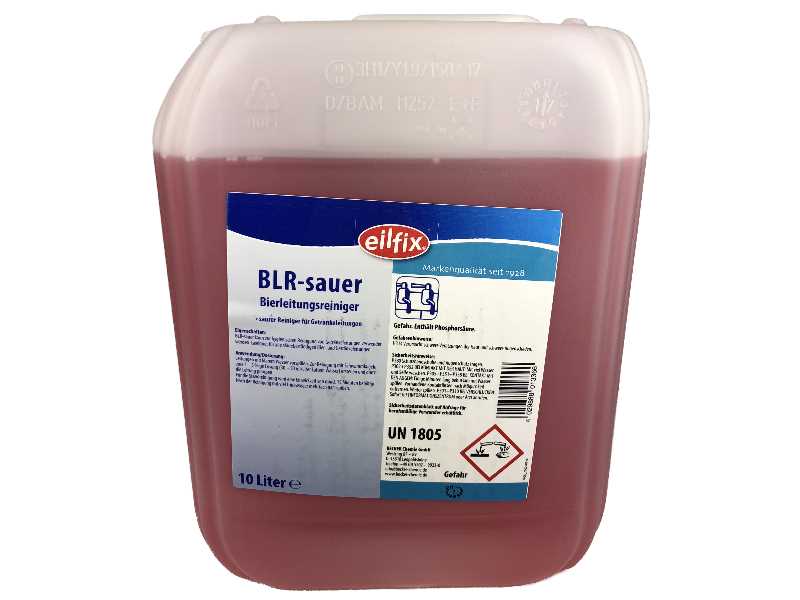Eilfix BLR Bierleitungsreiniger sauer 10 Liter Eilfix BLR Bierleitungsreiniger sauer 10 Liter