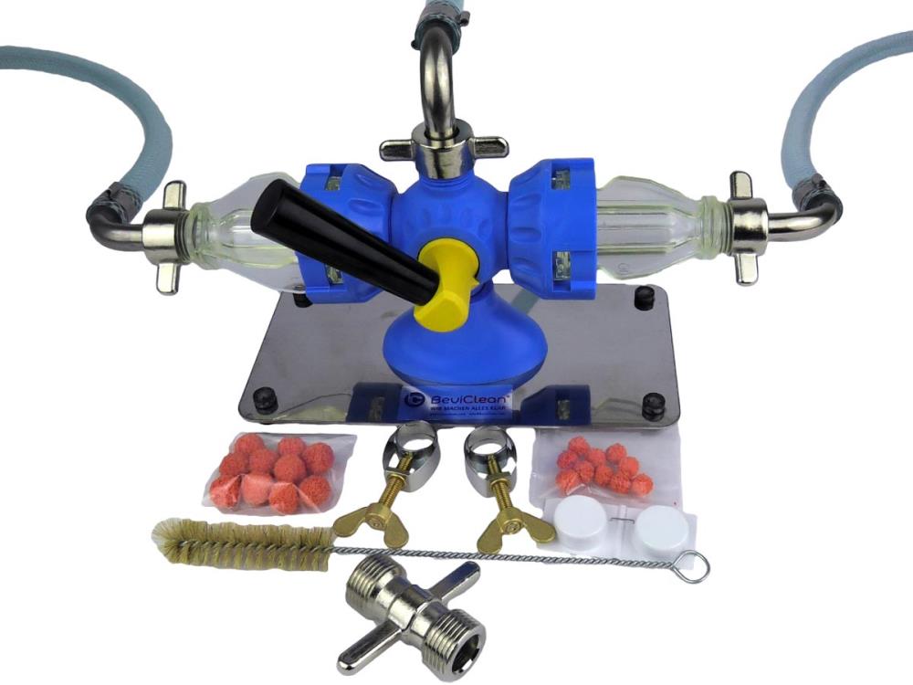 Bierleitungsreinigungsgerät Bevi Handy mit viel Zubehör Bierleitungsreinigungsgerät Bevi Handy mit viel Zubehör