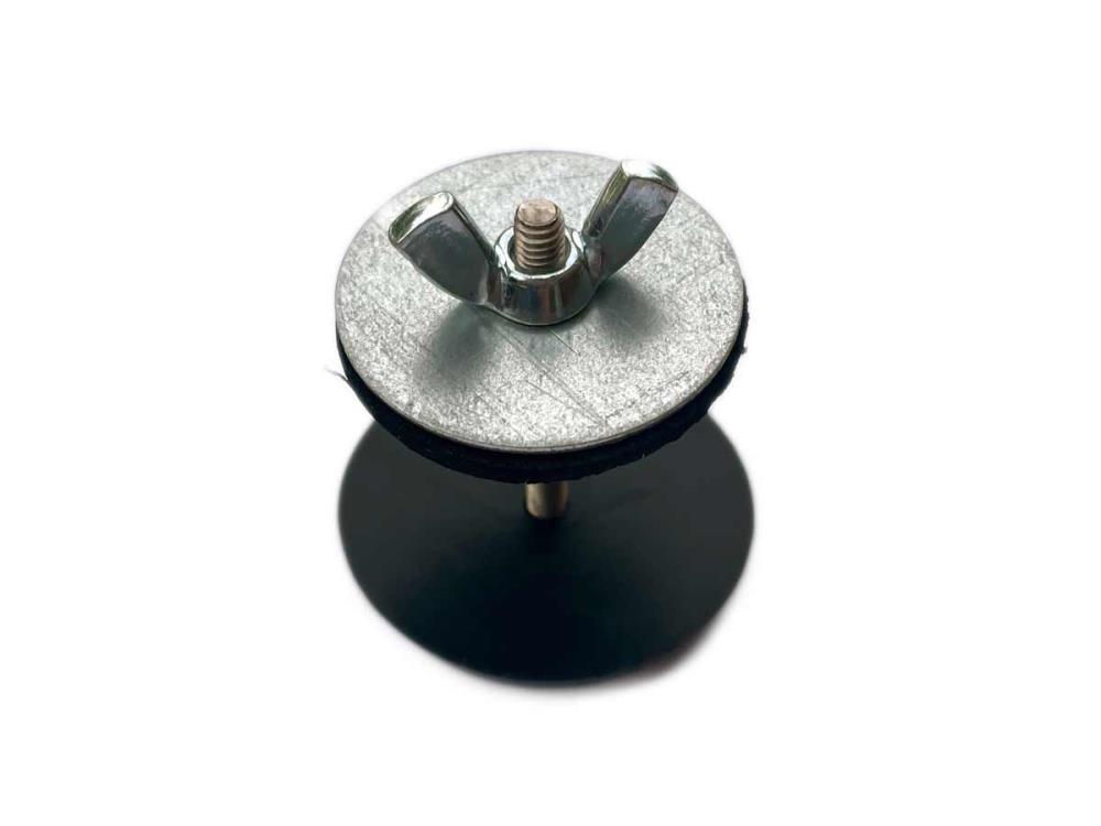 Blindstopfen für Schanksäule in chrom Blindstopfen für Schanksäule in chrom