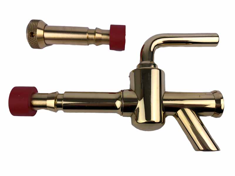 Brass tap fitting tap Rhineland