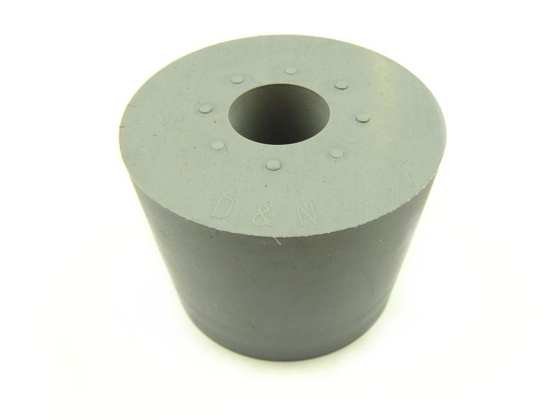 Rubber stopper 55/47 with 17mm hole