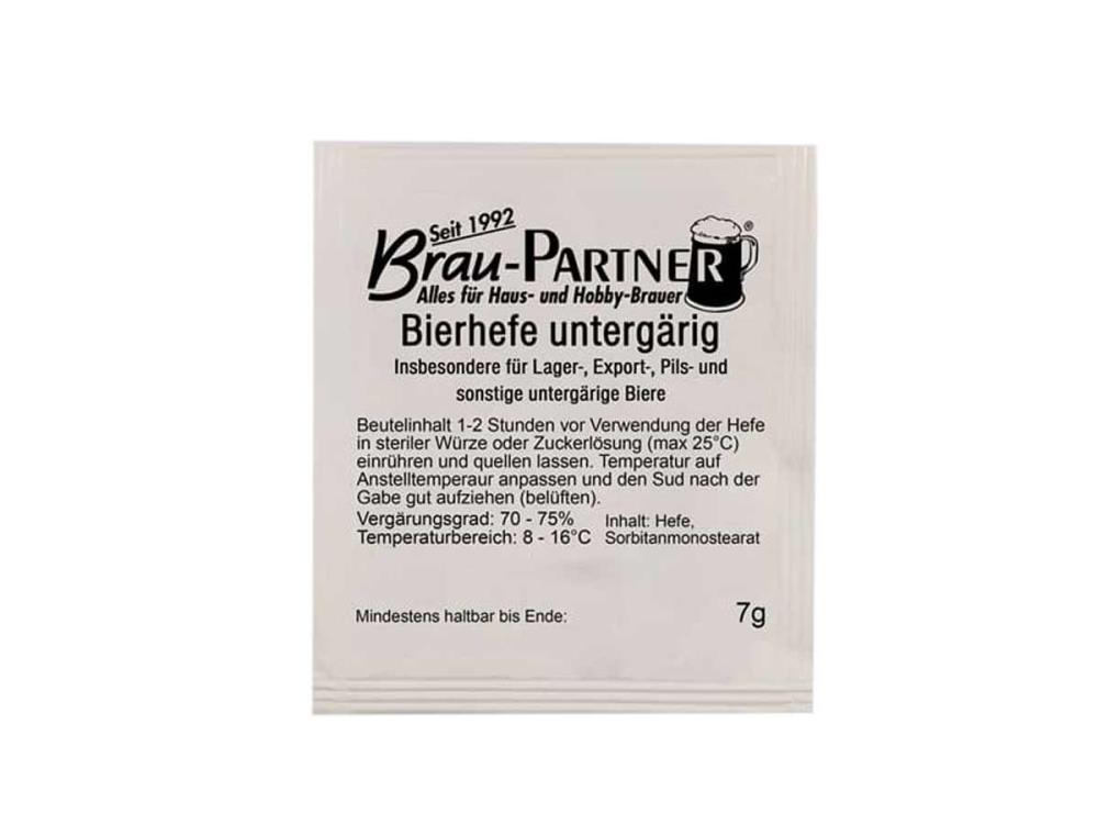 Bierhefe untergärig trocken 7g Bierhefe untergärig trocken 7g