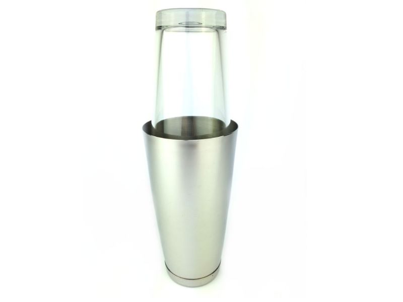 Boston Shaker aus Edelstahl mit Glas Boston Shaker aus Edelstahl mit Glas