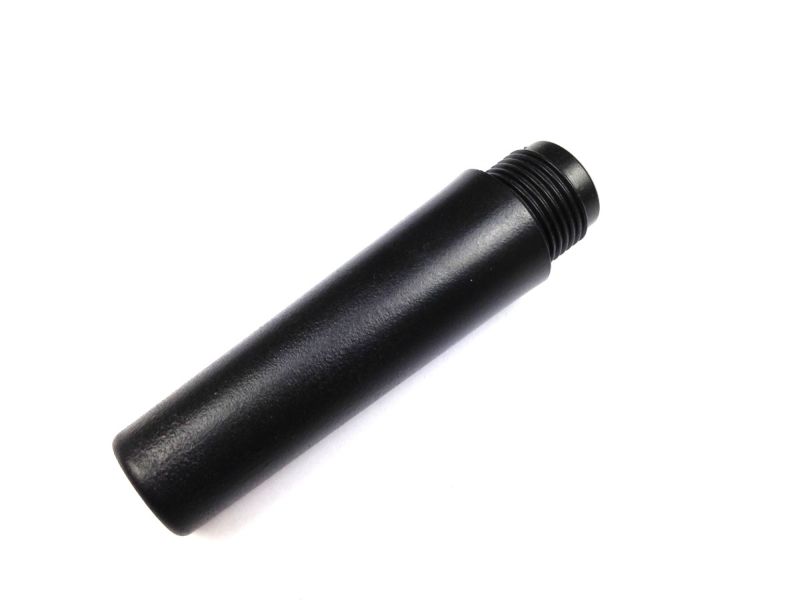 Outlet spout with thread black