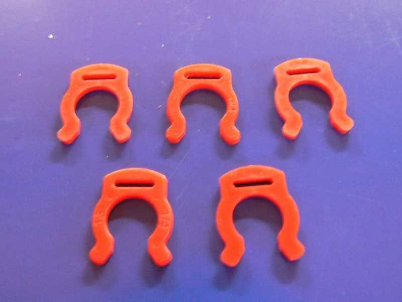 5x John Guest Sicherungsring 1/4" DMfit Kupplung Aqua 5x John Guest Sicherungsring 1/4" DMfit Kupplung Aqua