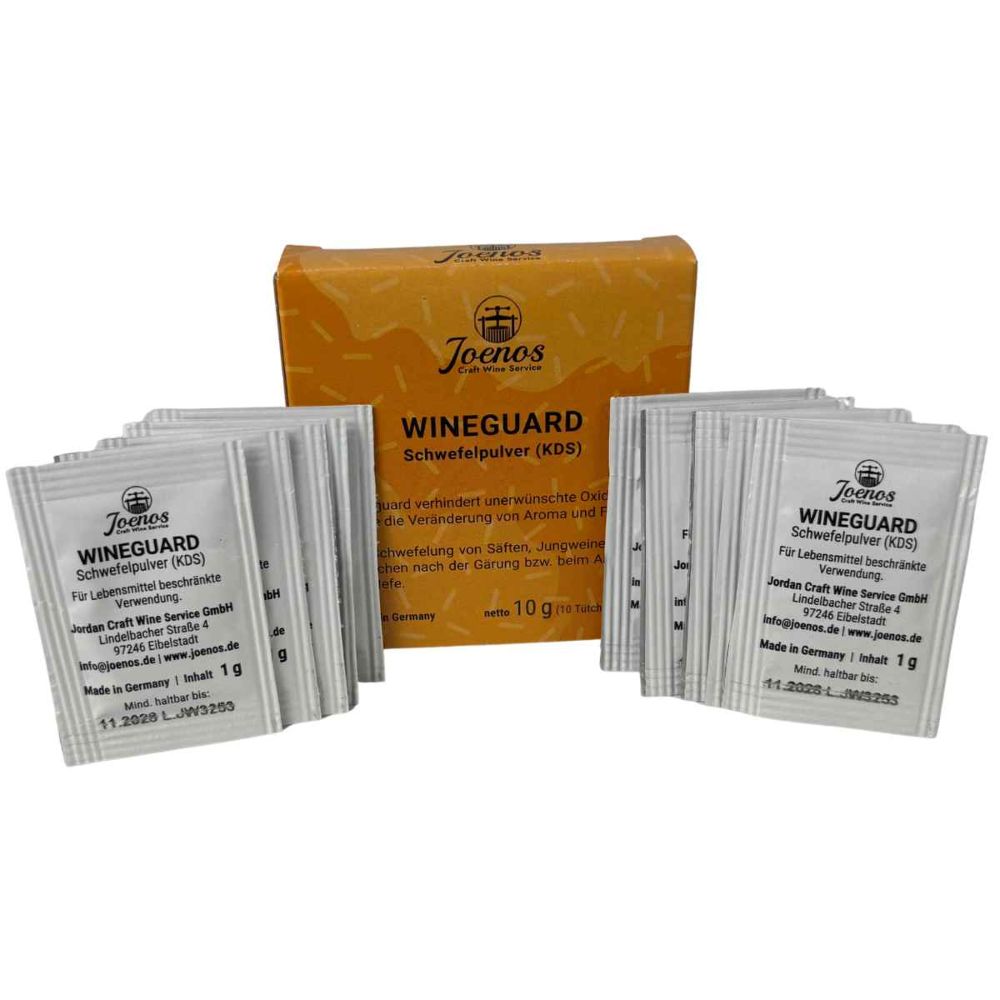 Schwefelpulver Kaliumdisulfit 10x1g – zur Stabilisierung von Wein & Most Schwefelpulver Kaliumdisulfit 10x1g – zur Stabilisierung von Wein & Most
