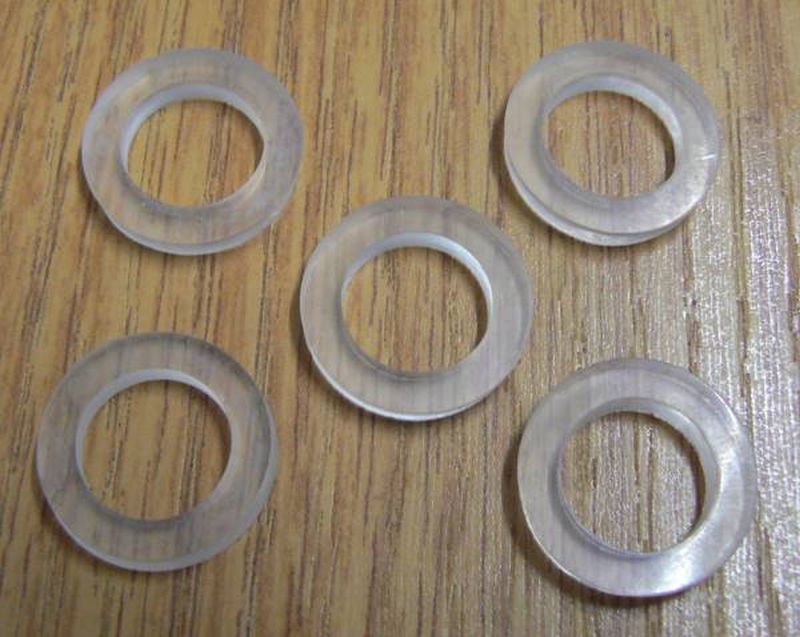 5 Dichtungen klar weich 5/8" Bier Verschraubungen 5 Dichtungen klar weich 5/8" Bier Verschraubungen