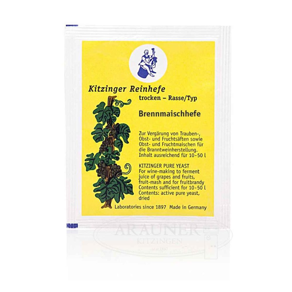 Kitzinger Brennmaisch-Hefe trocken 5g Kitzinger Brennmaisch-Hefe trocken 5g