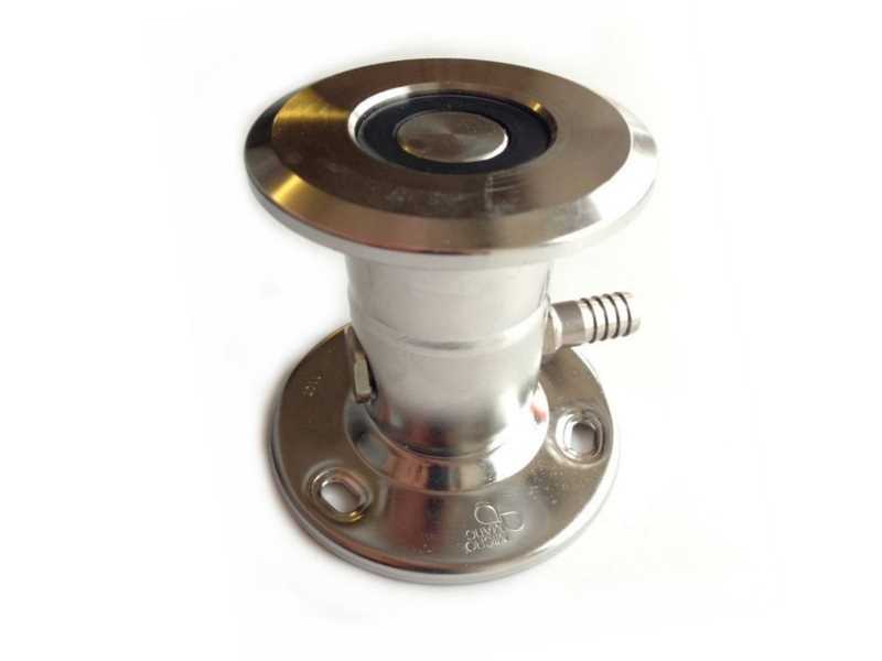 Reinigungsadapter mit 1x Stutzen für Flachfitting aus VA Reinigungsadapter mit 1x Stutzen für Flachfitting aus VA