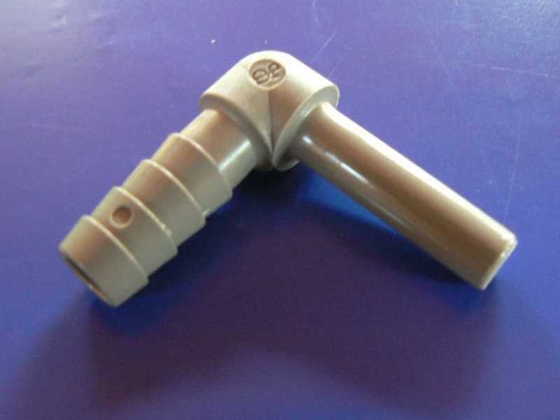 Elbow pipe socket 1/4" socket 5/16" 8mm hose