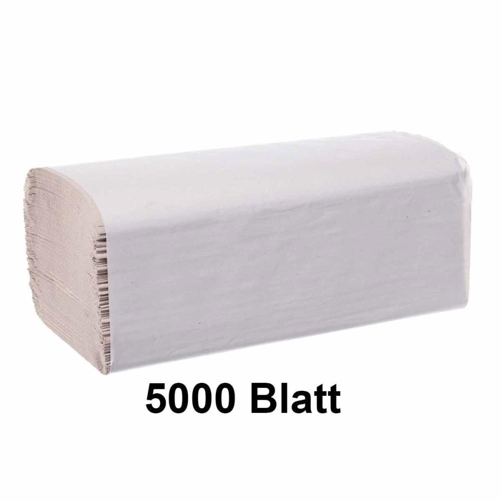 1x Karton Papierhandtücher 20x 250 Stück grau 1x Karton Papierhandtücher 20x 250 Stück grau