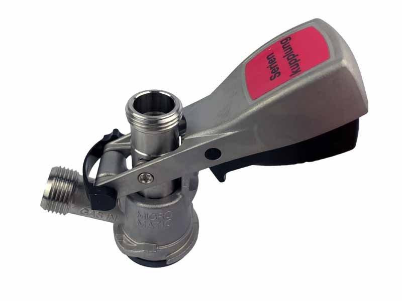 Korb Zapfkopf für Serienschaltung mit 2x 5/8" Korb Zapfkopf für Serienschaltung mit 2x 5/8"